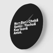 Cambodja / Khmer Street Food Grote Klok (Hoek)