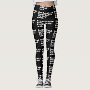 Cambodja / Khmer Street Food Leggings
