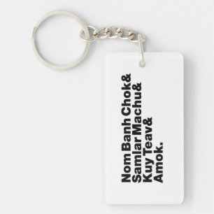 Cambodja / Khmer Street Food Sleutelhanger