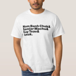 Cambodja / Khmer Street Food T-shirt
