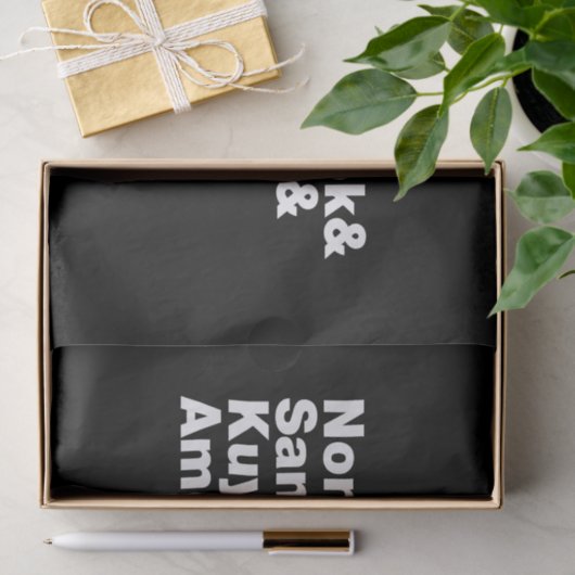 Cambodja / Khmer Street Food Tissuepapier (Geschenk)