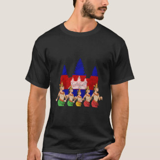 Cambodja Khmer Traditional Dance Apsara T-shirt