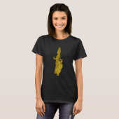 Cambodja Khmer Traditional Dance Apsara T-shirt (Voorkant volledig)