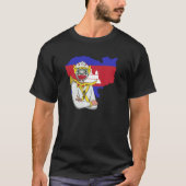 Cambodja Khmer Traditional Dance Reamker T-shirt (Voorkant)