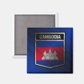 Cambodja Magneet (Voorkant / Achterkant)