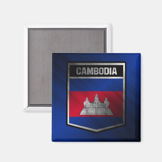 Cambodja Magneet (Voorkant / Achterkant)