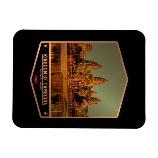 Cambodja Magneet (Horizontaal)