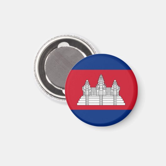 Cambodja Magneet (Voorkant / Achterkant)