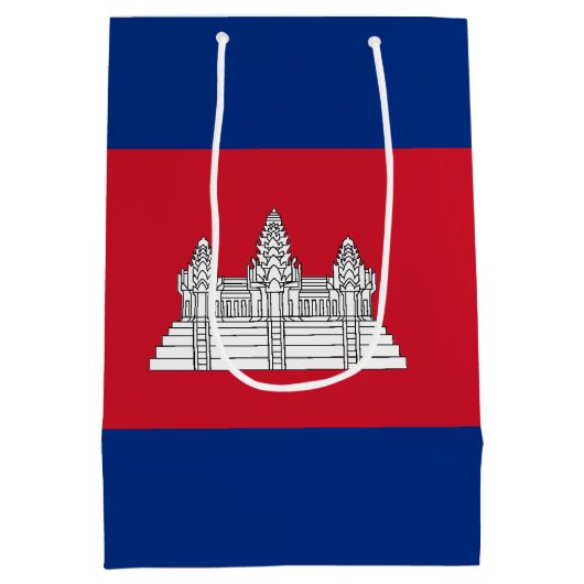Cambodja Medium Cadeauzakje (Achterkant)
