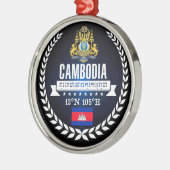 Cambodja Metalen Ornament (Links)