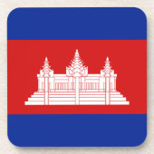 Cambodja-Onderzetter Onderzetter (Voorkant)