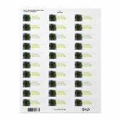 Cambodja Palmya Palm Etiket (Full Sheet)