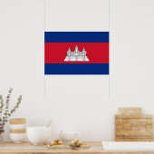 Cambodja Poster (Keuken)