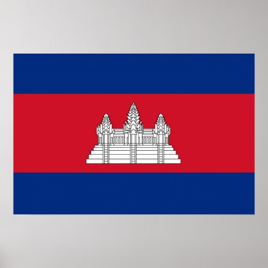 Cambodja Poster (Voorkant)