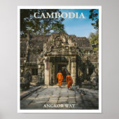  Cambodja-poster Poster (Voorkant)