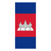 Cambodja Reclamekaart (Achterkant)