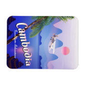 Cambodja "Reis naar avontuur" Magneet (Horizontaal)