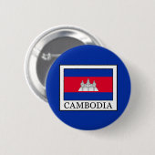 Cambodja Ronde Button 5,7 Cm (Voorkant /achterkant)