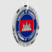 Cambodja-ronde Ornament (voorkant)