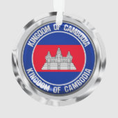 Cambodja-ronde Ornament (achterkant)