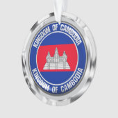 Cambodja-ronde Ornament (voorkant)