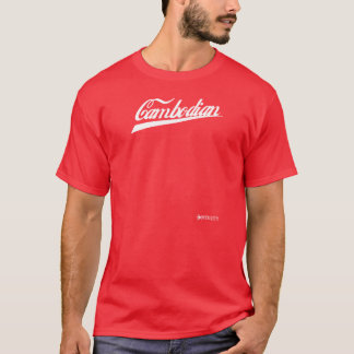 Cambodja - Rood T-shirt