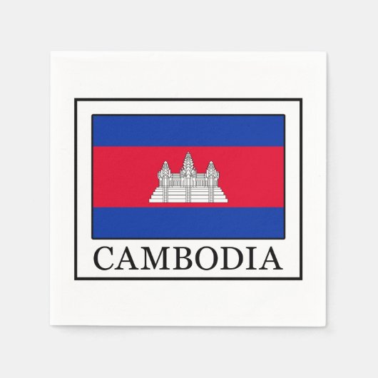 Cambodja Servetten (Voorkant)