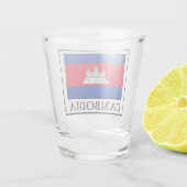 Cambodja Shot Glas (Achterkant)
