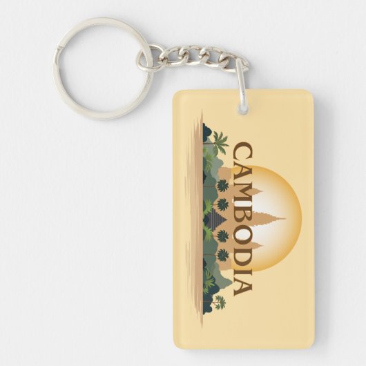 Cambodja Sleutelhanger (Voorkant)