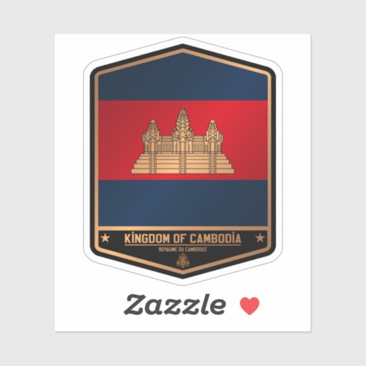 Cambodja Sticker (Vel)
