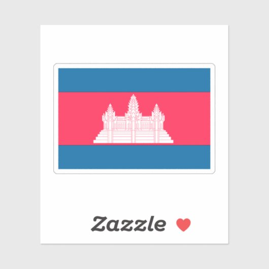 Cambodja Sticker (Vel)