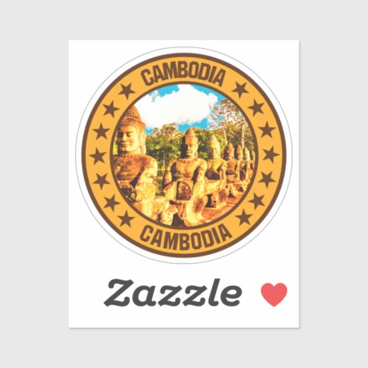 Cambodja Sticker (Vel)