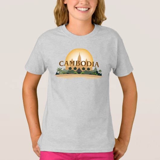 Cambodja T-shirt (Voorkant)