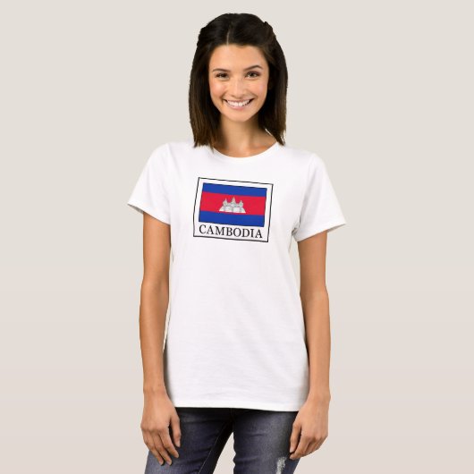 Cambodja T-shirt (Voorkant volledig)