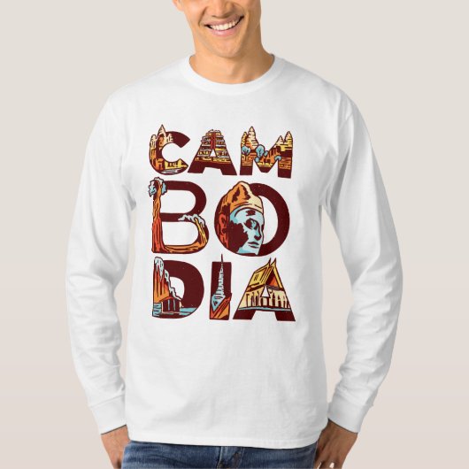 Cambodja T-shirt (Voorkant)
