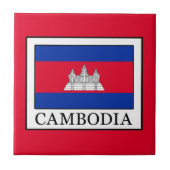 Cambodja Tegeltje (Voorkant)