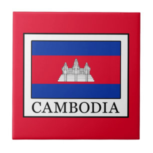 Cambodja Tegeltje