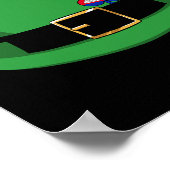 Cambodja Trotse Cambodjaanse vlag St. Patrick's Da Poster (Hoek)