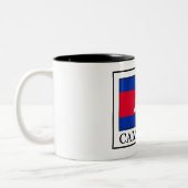 Cambodja Tweekleurige Koffiemok (Links)