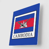 Cambodja Vierkante Klok (Hoek)