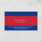 Cambodja Visitekaartje (Achterkant)