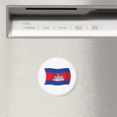 Cambodja Vlag Magneet (Insitu (Vaatwasser))