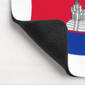 Cambodja Vlag Muismat (Hoek)
