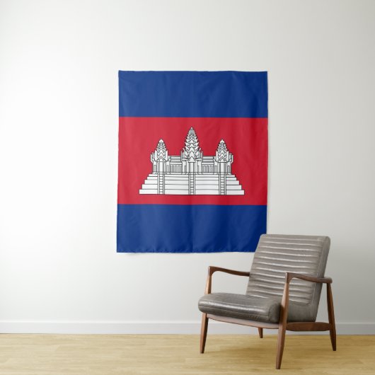 Cambodja Wandkleed (In situ)