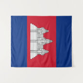 Cambodja Wandkleed (Voorkant (horizontaal))