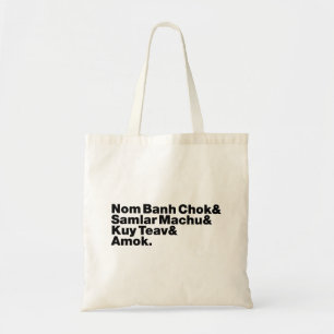 Cambodjaans / Khmer straatvoedsel Tote Bag