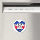 Cambodjaans meisje magneet (Insitu (Vaatwasser))