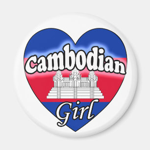 Cambodjaans meisje magneet
