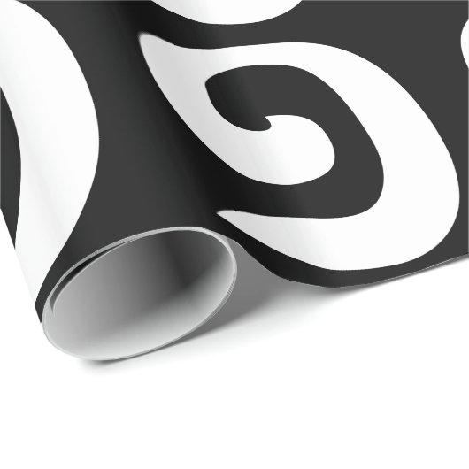 Cambodjaans nummer 1 / Eén / ១ (Muchara) Khmer Lan Cadeaupapier (Rol Hoek)