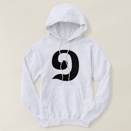 Cambodjaans nummer 1 / Eén / ១ (Muchara) Khmer Lan Hoodie (Design voorkant)